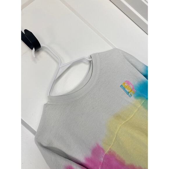 Disney Kids Tie-Dye Long Sleeve Crew Neck T-Shirt Spirit Jersey Multicolor SZ XL - Picture 3 of 13